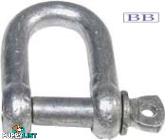 D shackle 16mm (5/8")