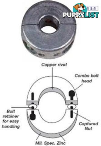 Propeller Shaft Anodes 11/4"