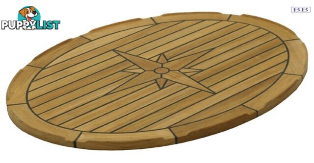 Marine TEAK Table tops Eleptical 139436 139438