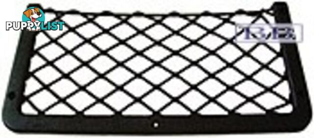 Storage nets with a rigid plastic frame Black or White