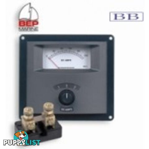 Analogue Ammeter Panel 0-50 Amp