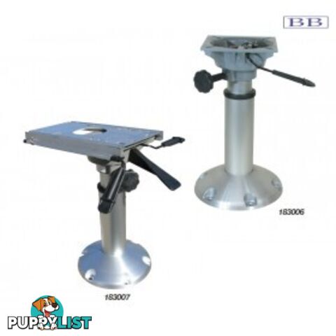 Boat seat Gas Pedestals  with swivel seat mount or Slide