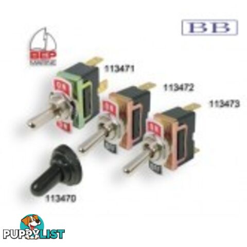 BEP Toggle Switch Momentary On - Off