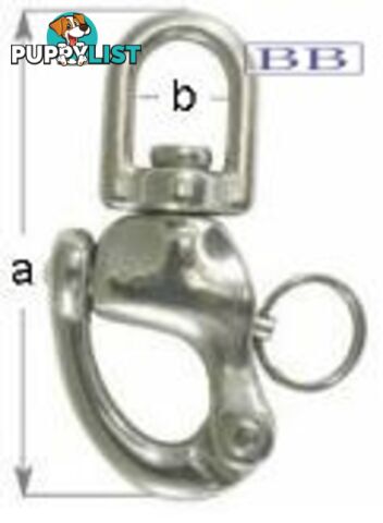 Swivel Snap Shackle - 86mm