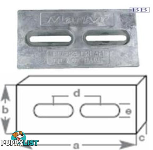 Mini Diver Anode 1.05kg