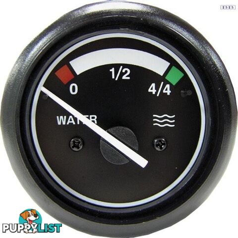 Marine FRESH WATER GAUGES BLACK OR WHITE