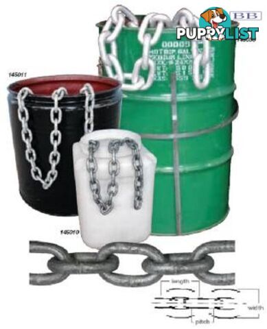 General Link Gal Chain 50kg - 8mm