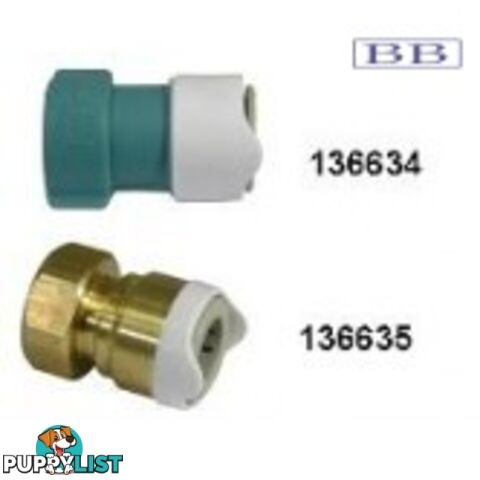 Brass 3/8BSP Adaptor to Suit System 15