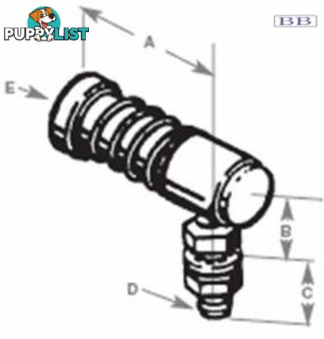 Ball joint-stainless steel suits 40 series