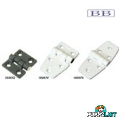 Cabin Hinge Black 58mm