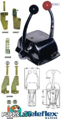 SR series dual station kit (1 per engine)