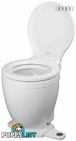 Jabsco boat marine Toilets Lite Flush Electric toilet with foot switch 12v or 24v