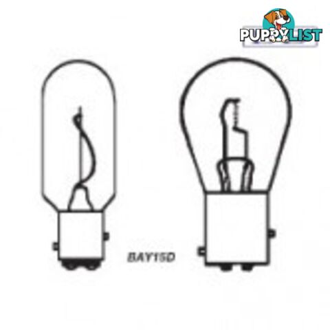 Bayonet Bulb 24V 25w - Vertical Filament