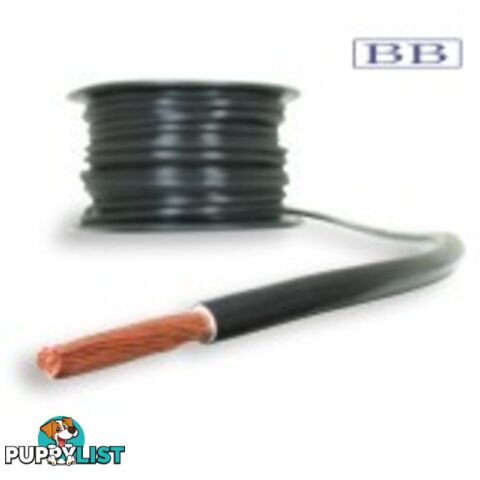 32.15mmŒ_ Black Battery Cable (30m)