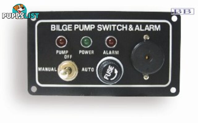 Bilge Pump Switch Panel - with alarm