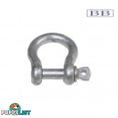 Bow Shackle Galvanised 13mm (1/2")