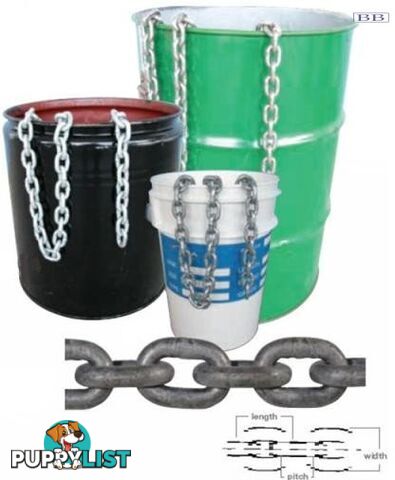 Short Link Gal Chain 50kg - 8mm