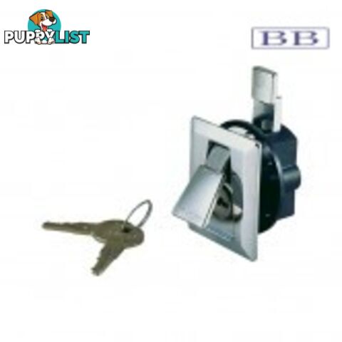 Flush Latch Set Key Lock