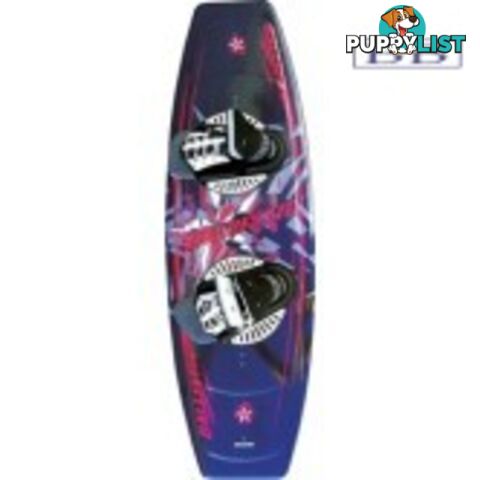 Ballistic Wake Board with Bindings