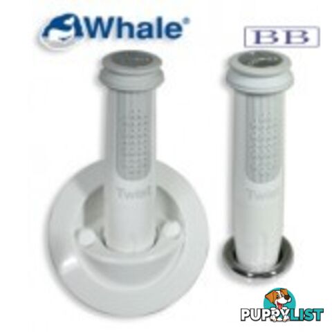 Whale marine Twist Hand Shower Angled Housing - Cold