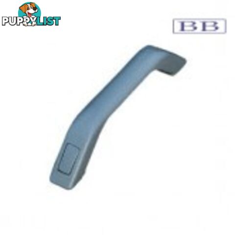 Soft Grip Plastic Grab Handle White