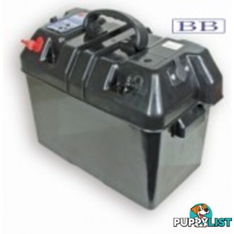 Power battery box with 60A & 10A CCT breakers