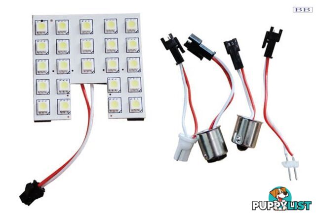 LED dome and square light conversion kit 12-30v