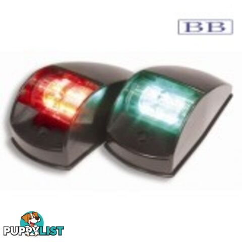 LED Side Mount Navigation Lights - Black