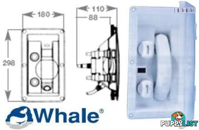 Marine Whale Single Swim-N-Rinse