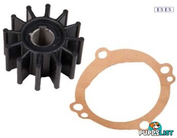 Westerbeke Water pump impeller replaces 11907 23-3301