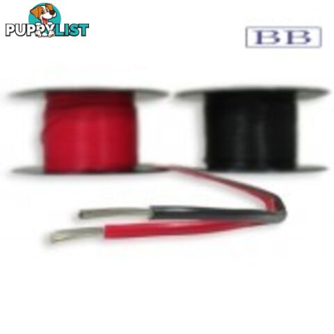 1.84mmŒ_ Red Single Core Tinned Wire (50m)