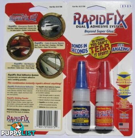 RAPIDFIX Marine pack  Brilliant  A MUST HAVE