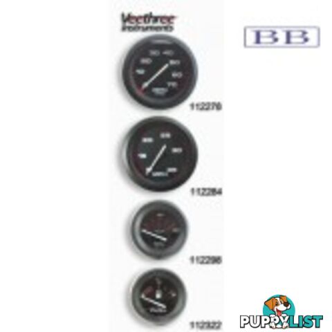 Black Amega Fuel Gauge