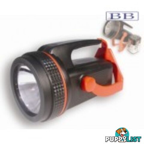 Waterproof Lantern style torch and battery.