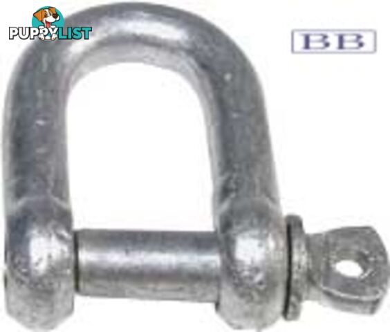 D shackle 5mm (3/16")