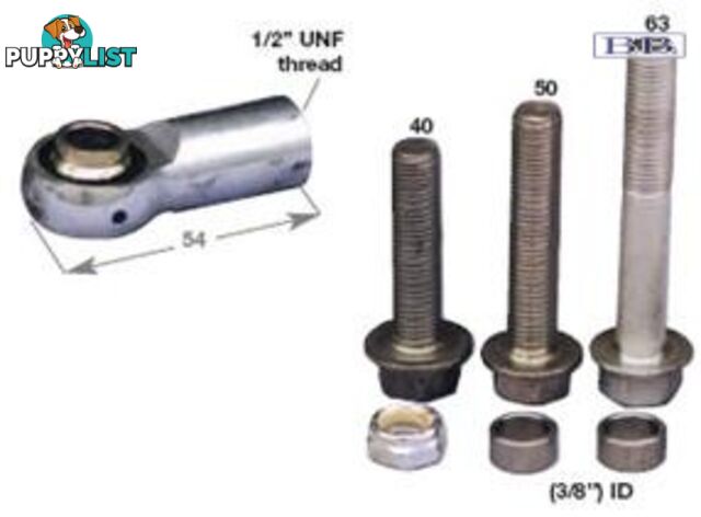 Tie Rod End Kit Stainless Steel