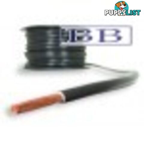 13.36mmŒ_ Black Battery Cable (30m)