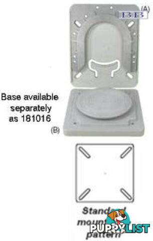 Universal Removable Seat Base (A&B)