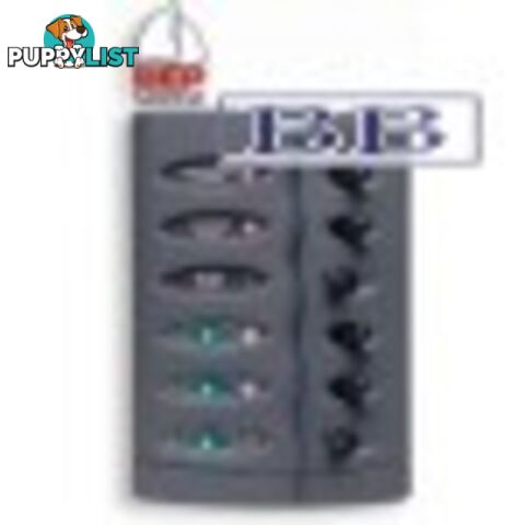 BEP 6 Switch Waterproof Panel with Fuses