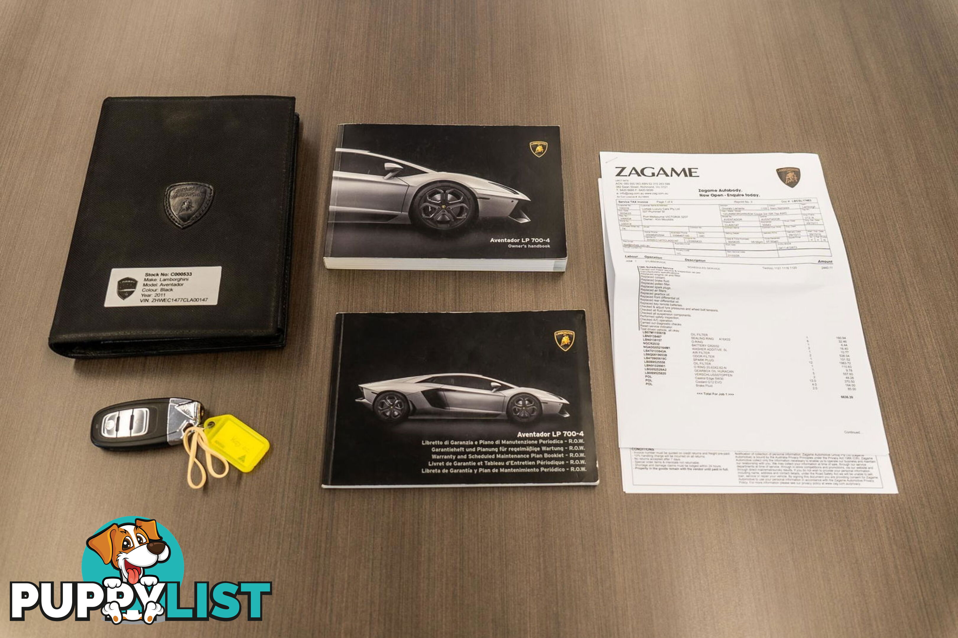 2011 Lamborghini Aventador LP700-4 834