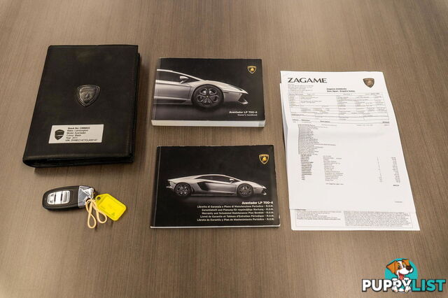 2011 Lamborghini Aventador LP700-4 834