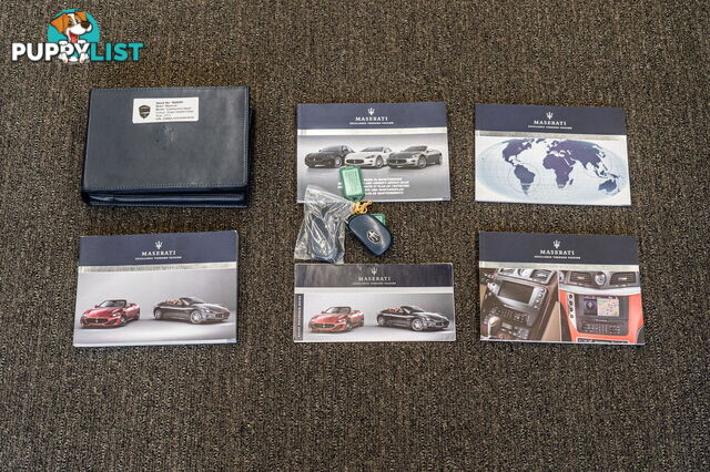 2013 Maserati Granturismo Sport MY13