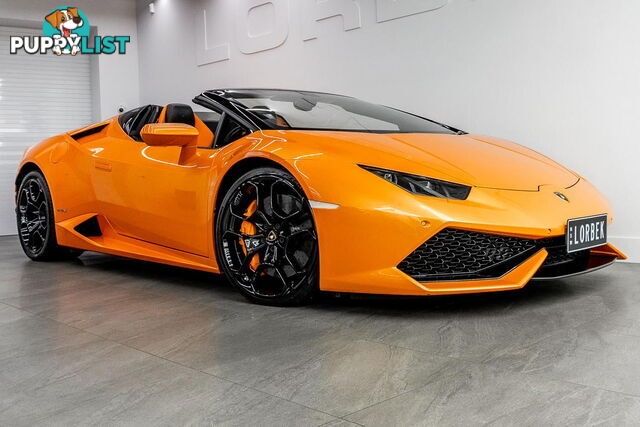 2016 Lamborghini Huracan Spyder LP 610-4 (AWD) 724