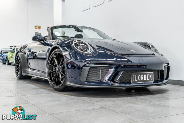 2020 Porsche 911 Speedster 991 MY19