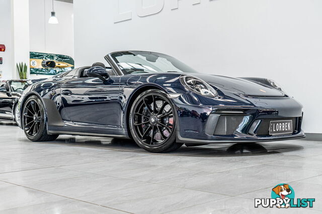 2020 Porsche 911 Speedster 991 MY19