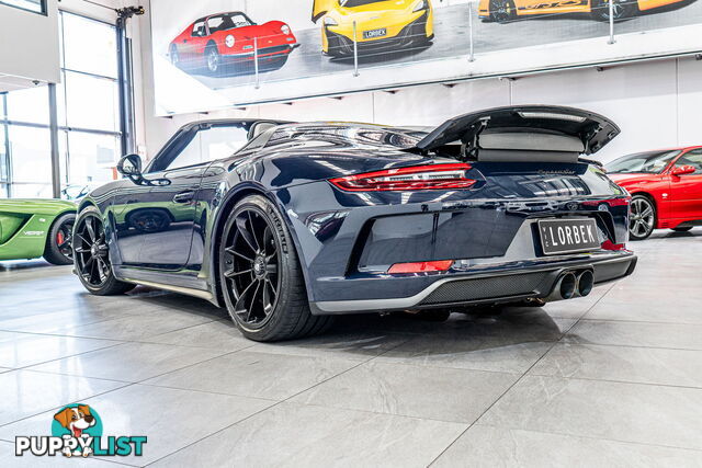 2020 Porsche 911 Speedster 991 MY19