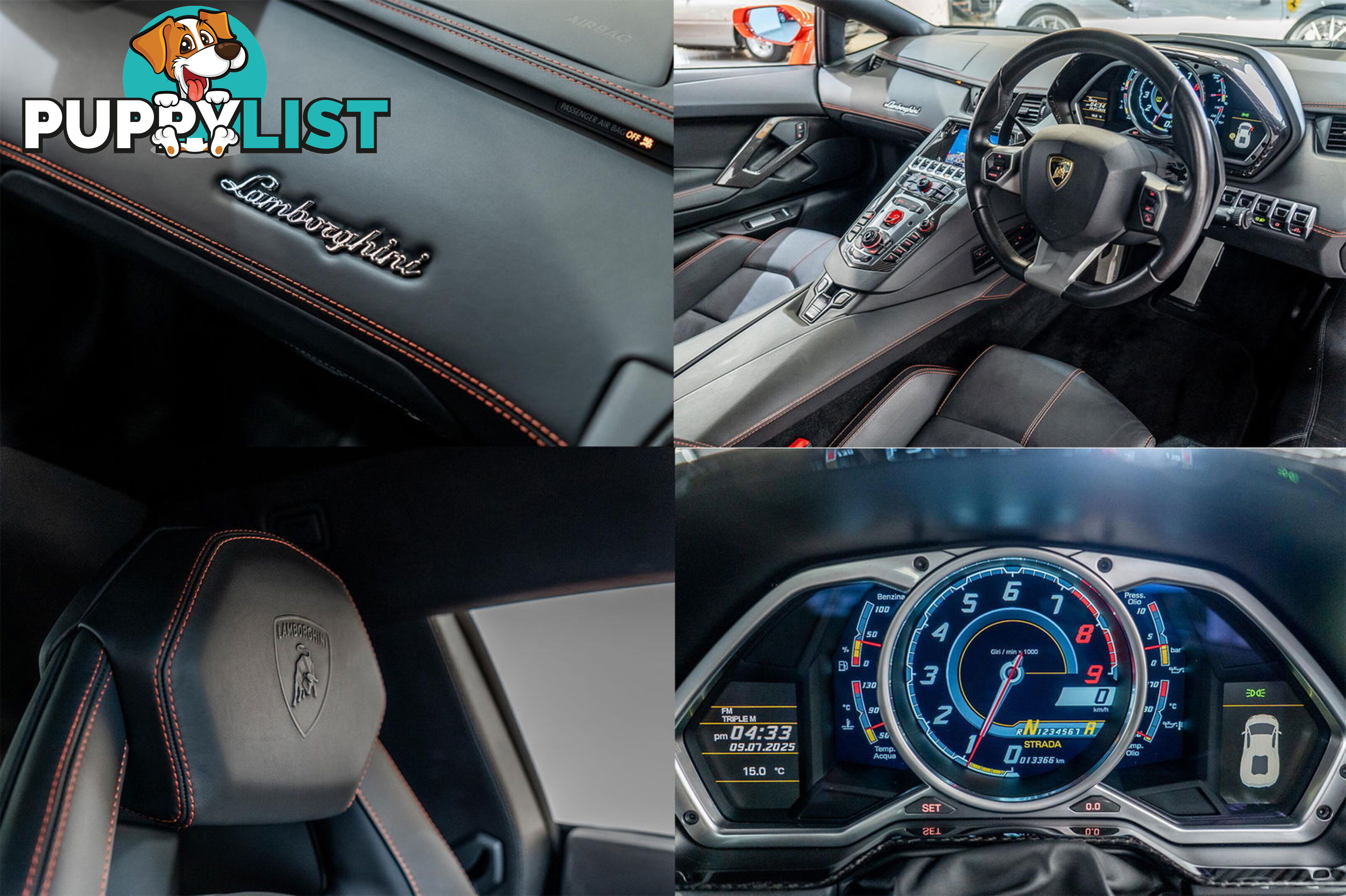 2015 Lamborghini Aventador LP700-4 834 MY15