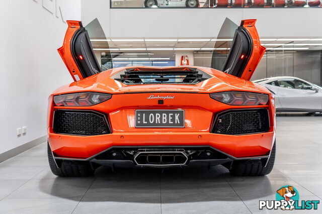 2015 Lamborghini Aventador LP700-4 834 MY15