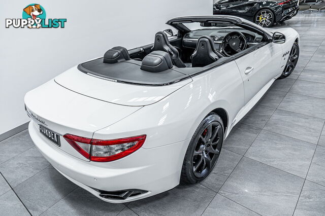 2014 Maserati GranCabrio Sport MY14