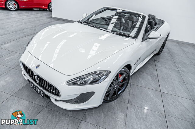 2014 Maserati GranCabrio Sport MY14